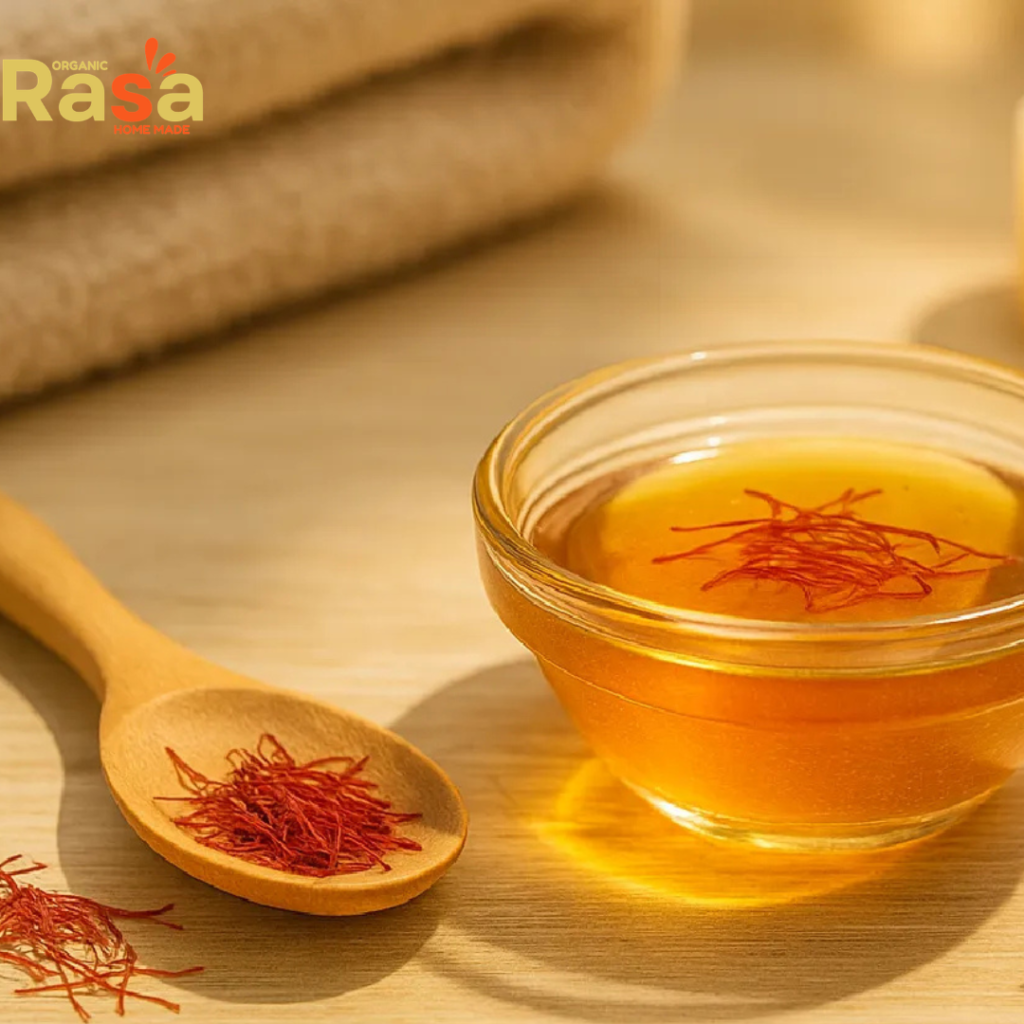 Zafran Infused honey