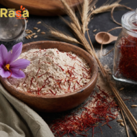 Talbina with saffaron