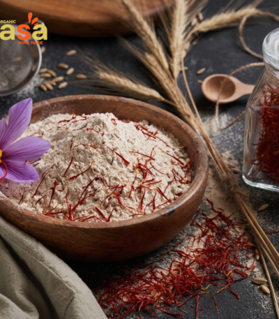 Talbina with saffaron