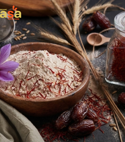 talbina date saffron