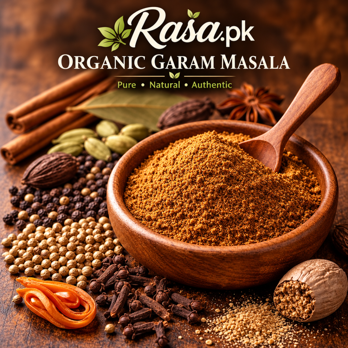 Garam Masala – Premium 11-Spice Curry Masala | Organic & Aromatic Traditional Spice Blend | Rasa.pk - Image 3