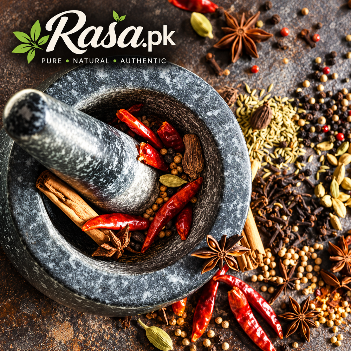 Garam Masala – Premium 11-Spice Curry Masala | Organic & Aromatic Traditional Spice Blend | Rasa.pk - Image 2